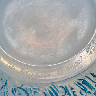 Ваза "Domremy", Франция, фирма "Lalique", 1926-1930-е гг. Р. Лалик