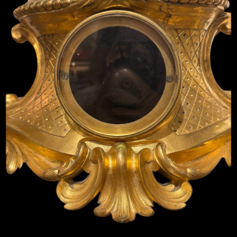 Часы каминные с парными канделябрами, Франция, фирма "V. Paillard", 1870-1880-е гг., В. Пайяр 