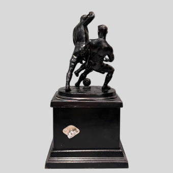 Часы "Футболисты", СССР, Каслинский завод, 1964 г.