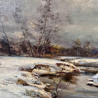 Радимова​ Т.П., Весенний пейзаж, 1957 г.