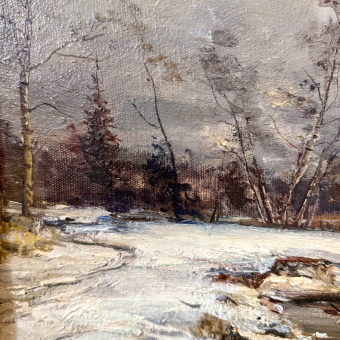Радимова​ Т.П., Весенний пейзаж, 1957 г.