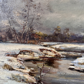 Радимова​ Т.П., Весенний пейзаж, 1957 г.