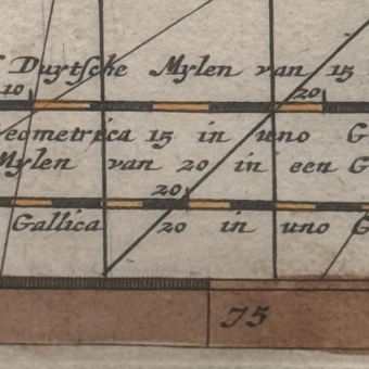 Гравюра "Карта России и Новой Земли", Нидерланды, 1680 г., Ф. де Вит
