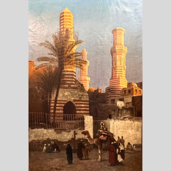 Фрош К.Х., Вид Каира, 1889 г.