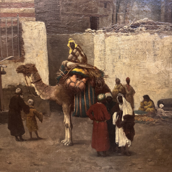 Фрош К.Х., Вид Каира, 1889 г.