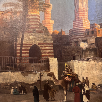 Фрош К.Х., Вид Каира, 1889 г.