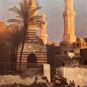 Фрош К.Х., Вид Каира, 1889 г.