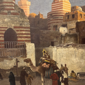 Фрош К.Х., Вид Каира, 1889 г.