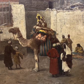 Фрош К.Х., Вид Каира, 1889 г.