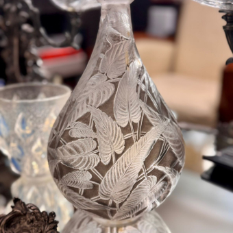 Ваза "Sauge", Франция, фирма "Lalique", 1923 г., Р. Лалик
