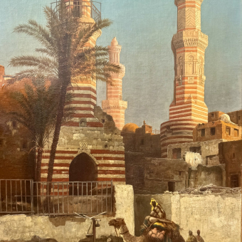 Фрош К.Х., Вид Каира, 1889 г.