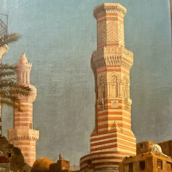 Фрош К.Х., Вид Каира, 1889 г.