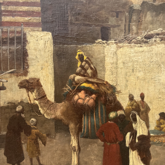 Фрош К.Х., Вид Каира, 1889 г.