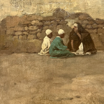 Фрош К.Х., Вид Каира, 1889 г.