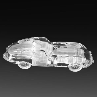 Модель автомобиля "​Jaguar Type-E", Франция, фирма "Daum", XX век