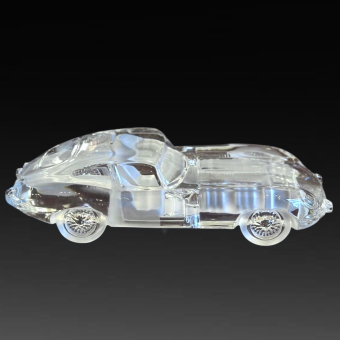 Модель автомобиля "​Jaguar Type-E", Франция, фирма "Daum", XX век