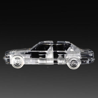 Модель автомобиля "BMW 750IL", Франция, фирма "Daum", XX век, К. Фроссарт