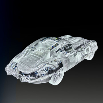 Модель автомобиля "​Jaguar Type-E", Франция, фирма "Daum", XX век