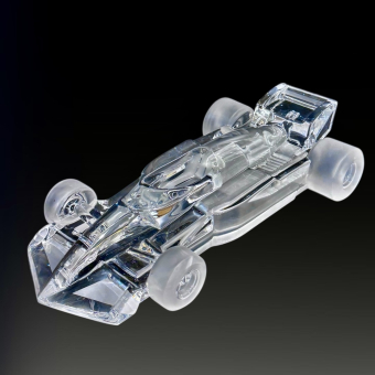 Модель гоночного болида "Grand Prix", Франция, фирма "Daum", XX век