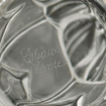 Ваза "Тюльпаны", Франция, фирма "Lalique", XX век