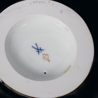 Чайник с ложкой из Лебединого сервиза, Германия, мануфактура «Мейсен», XX век, Кендлер И.И.