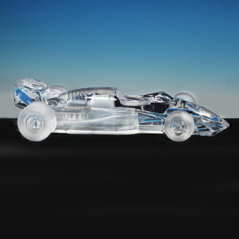 Модель гоночного болида "Grand Prix", Франция, фирма "Daum", XX век