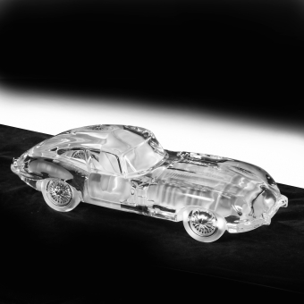 Модель автомобиля "​Jaguar Type-E", Франция, фирма "Daum", XX век