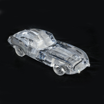 Модель автомобиля "​Jaguar Type-E", Франция, фирма "Daum", XX век