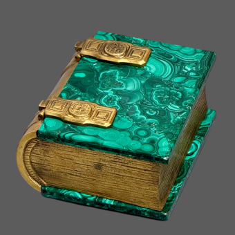 ​Шкатулка в виде книги, Россия, XIX век