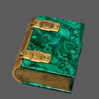 ​Шкатулка в виде книги, Россия, XIX век