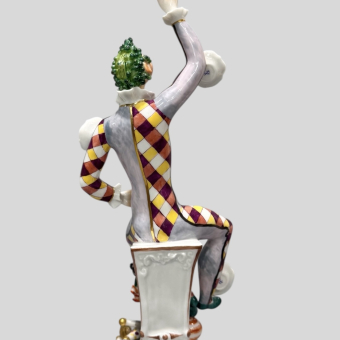​Скульптура жонглера, Германия, мануфактура "Мейсен", XX век, П. Штранг