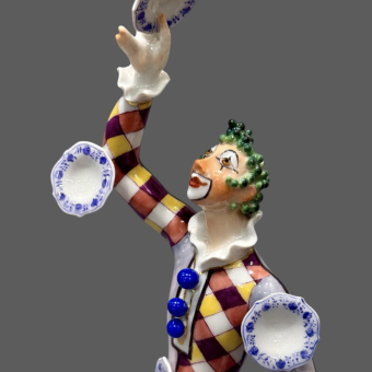​Скульптура жонглера, Германия, мануфактура "Мейсен", XX век, П. Штранг
