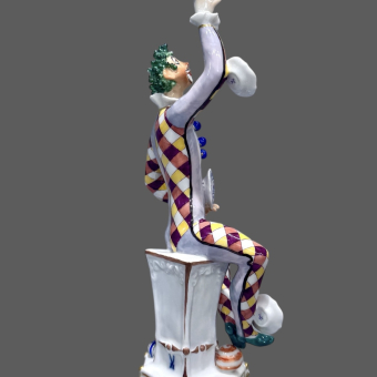 ​Скульптура жонглера, Германия, мануфактура "Мейсен", XX век, П. Штранг