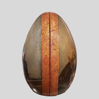 Пасхальное яйцо, Россия, фабрика Лукутина, XIX век