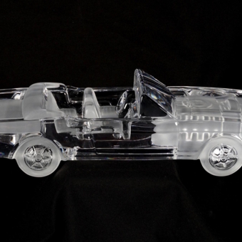 ​Модель автомобиля "Ford Mustang Convertible​", Франция, фирма "Daum", XX век, К. Фроссарт