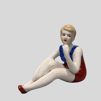 Скульптура "Девушка в купальнике", Франция, 1920-е гг.