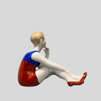 Скульптура "Девушка в купальнике", Франция, 1920-е гг.