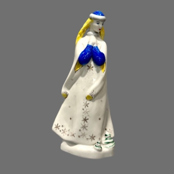 Скульптура "Снегурочка", СССР, ПЗХК, 1960-е гг., Щербин В.И.