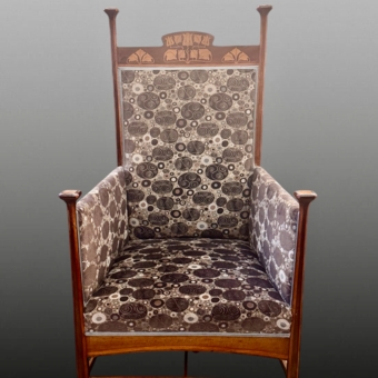 ​Кресло в стиле модерн, Англия, 1900-е гг.