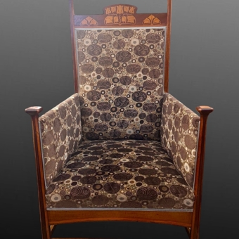 ​Кресло в стиле модерн, Англия, 1900-е гг.