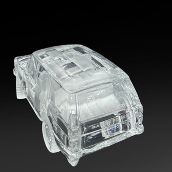 Модель автомобиля "​Range Rover", Франция, фирма "Daum", XX век, Н. Клод