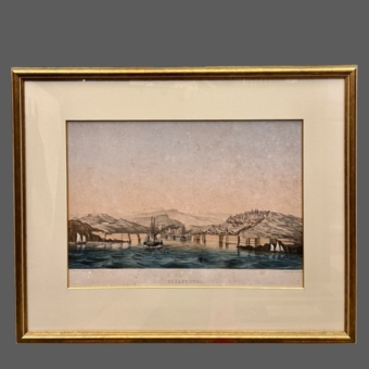 ​Литография «Севастополь», Франция, 1860-е гг.