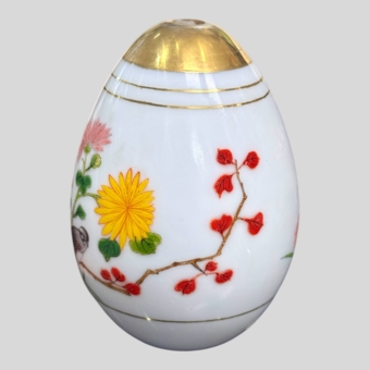 ​Пасхальное яйцо «Цветы и птицы», Россия, ИСЗ, XIX век