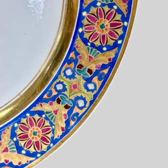 ​Блюдо из готического сервиза, Россия, ИФЗ, 1825-1855 гг.