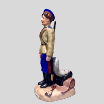 ​Скульптура «Донской казак», Россия, завод Каулина К.Н., 1900-1910-е гг.