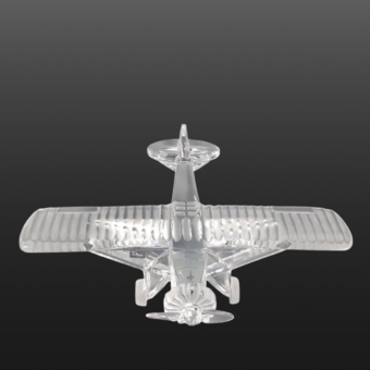 Модель самолета "Spirit of St.Louis", Франция, фирма "Daum", XX век, К. Фроссарт