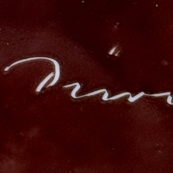 ​Фарфоровый пласт «Букет цветов», Германия, мануфактура "Heinrich", XX век