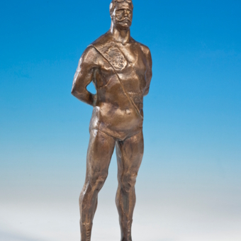 ​Скульптура "Иван Поддубный", СССР, завод "Монументскульптура​", 1970-е гг., Мурзин А.А.