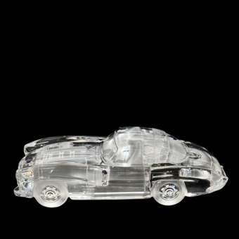 Модель автомобиля "Mercedes 300 SL", Франция, фирма "Daum", XX век, К. Фроссарт