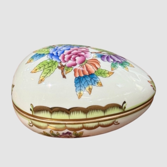 Шкатулка «Яйцо», Венгрия, мануфактура "Херенд", XX век